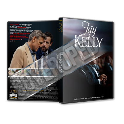 Jay Kelly - 2025 Türkçe Dvd Cover Tasarımı Jay Kelly - 2025 Türkçe Dvd Cover Tasarımı